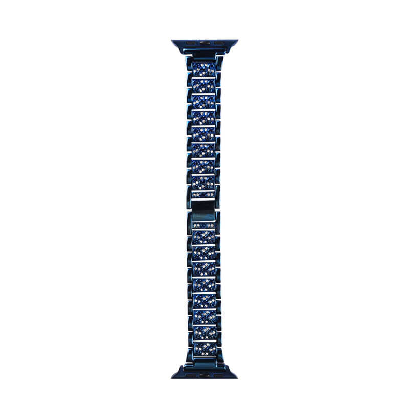 Watch Ultra 49mm Kordon Wiwu Three Beads Set Auger Metal Strap Kayış - 19 Watch Ultra 49mm Kordon Wiwu Three Beads Set Auger Metal Strap Kayış - 19